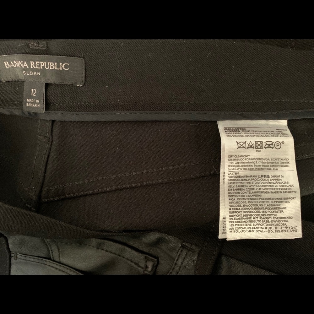 Ladies pants Faux leather